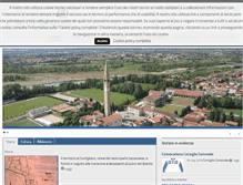 Tablet Screenshot of comune.cartigliano.vi.it